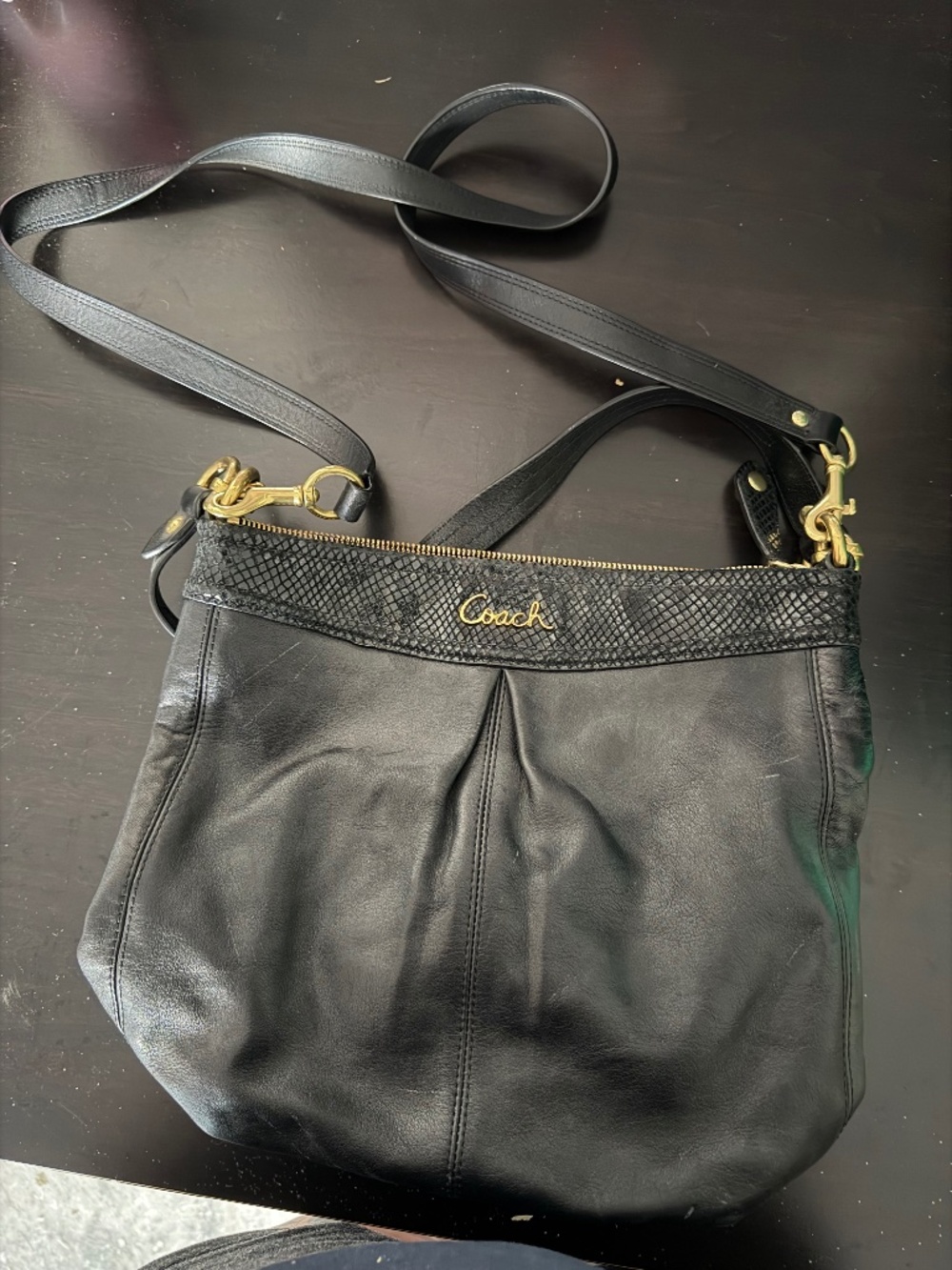 Coach leather Crossbody bag
